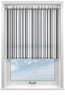 Ashanti, Chrome - Twist&Fit Roller Blind